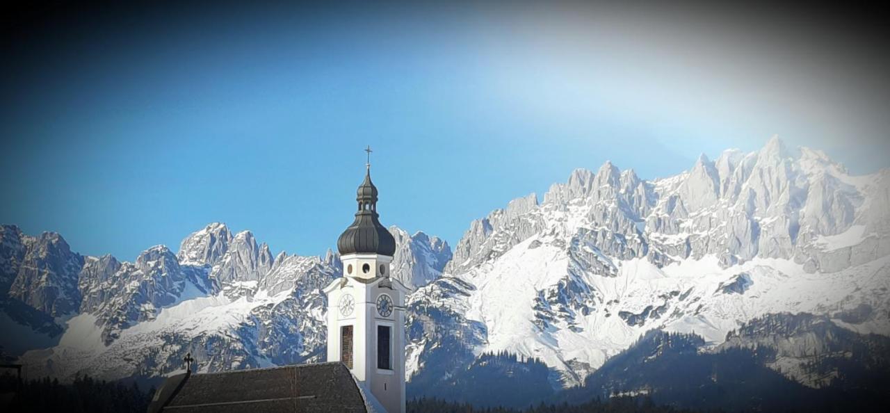 Privatzimmervermietung Foidlbauer Oberndorf in Tirol Buitenkant foto